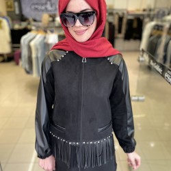 Beralance Deri Kısa Kap
