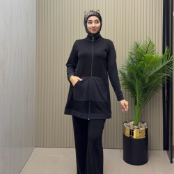 ALESYA YANLARI ZIMBALI TAKIM SİYAH