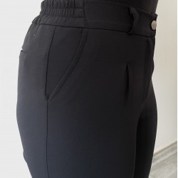 Modiva Duble paça pantolon Siyah