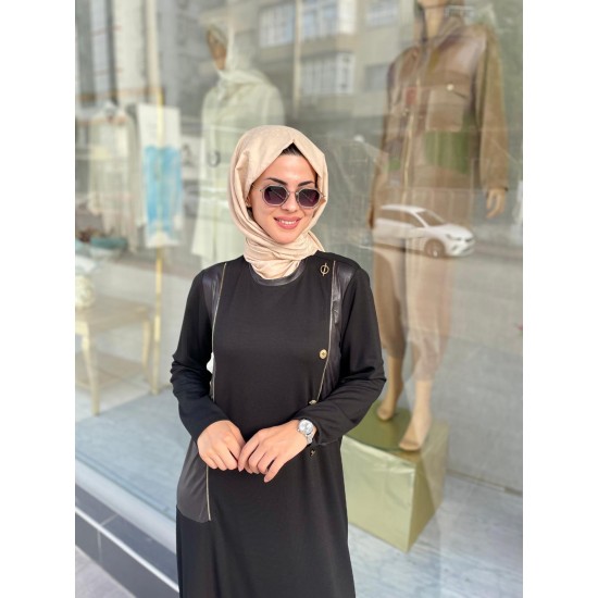 Müsemma Selin Elbise Siyah