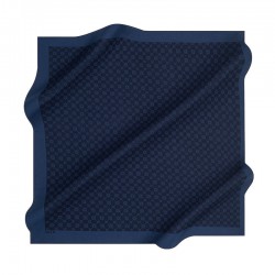  Aker Elegance Monogram Eşarp Lacivert-921